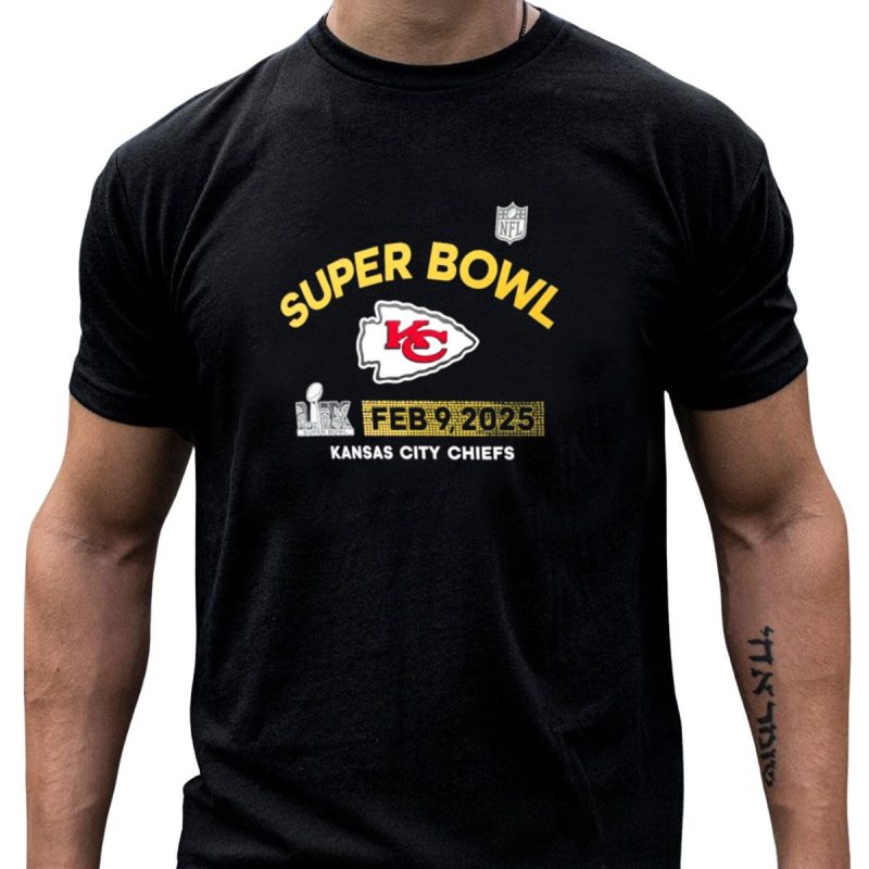 Super Bowl Lix Kansas City Chiefs Feb 9 2025 Kc Logo T Shirt T Shirt 1 1