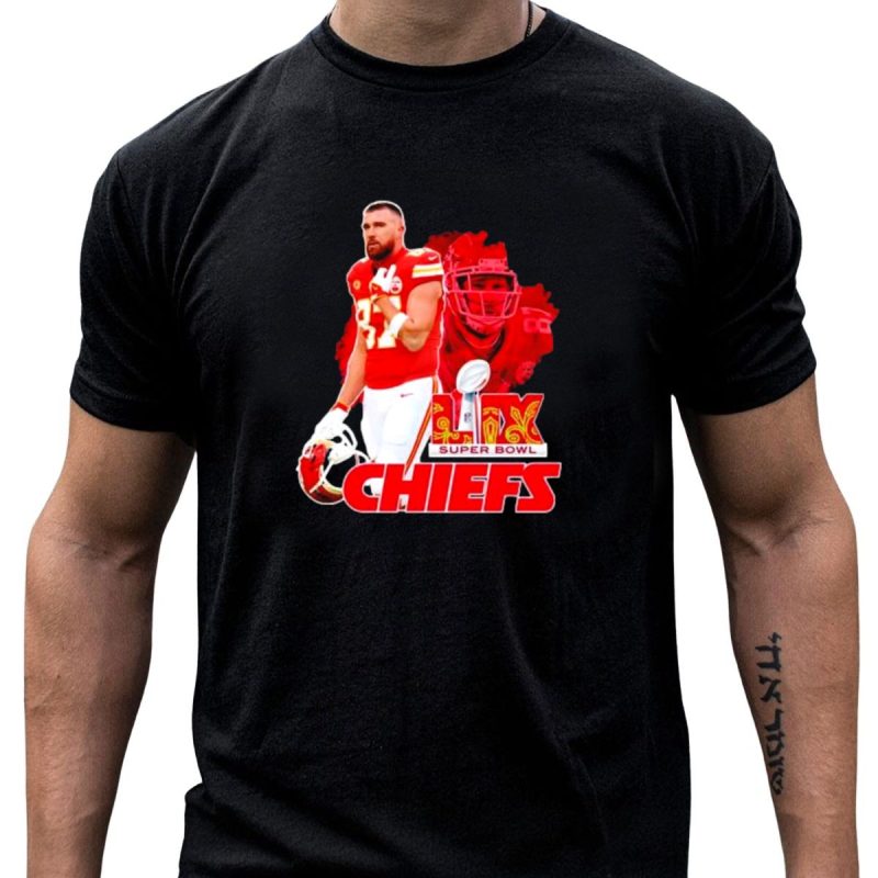 Super Bowl Lix Kansas City Chiefs Travis Kelce Chiefs T Shirt T Shirt 1 1