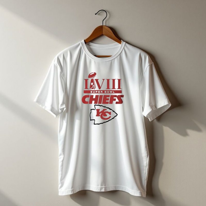 Super Bowl Lviii Kansas City Chiefs Kc Arrowhead Logo T Shirt T Shirt 1 1