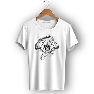 Super Dad Raiders Logo Rip T-Shirt