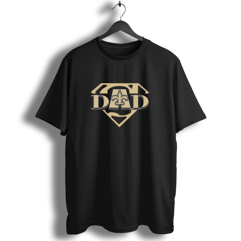 Super Dad Saints Fleur De Lis T Shirt 1 T Shirt 1