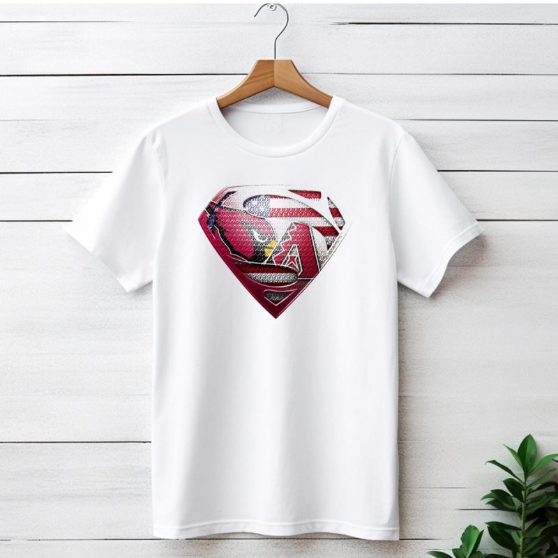 Superman American Flag Arizona Cardinals Logo Fusion T Shirt 1 T Shirt 1