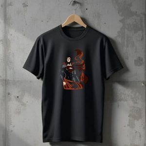 Superman Denver Broncos Fans Hero Cape Logo Marvelous T-Shirt