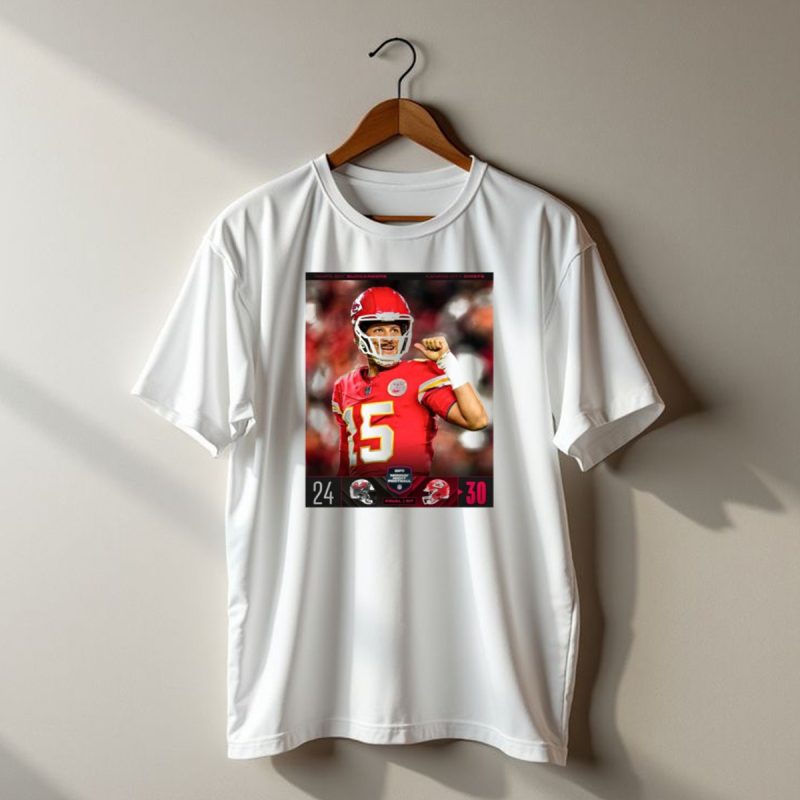 Tampa Bay Buccaneers Vs Kansas City Chiefs 24 30 Espn Monday Night Football Final Ot T Shirt T Shirt 1 1