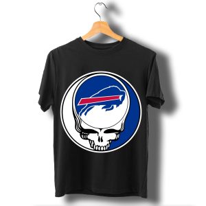 Team Buffalo Bills X Grateful Dead Logo Band T Shirt