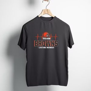 Team Cleveland Browns Lifetime Member T-Shirt