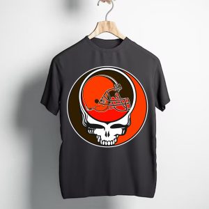 Team Cleveland Browns X Grateful Dead Logo Band T-Shirt