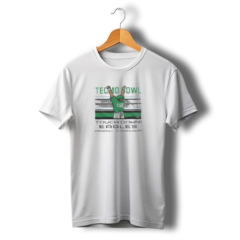 Tecmo Bowl Touchdown Eagles Randall Cunningham T Shirt T Shirt 1 1