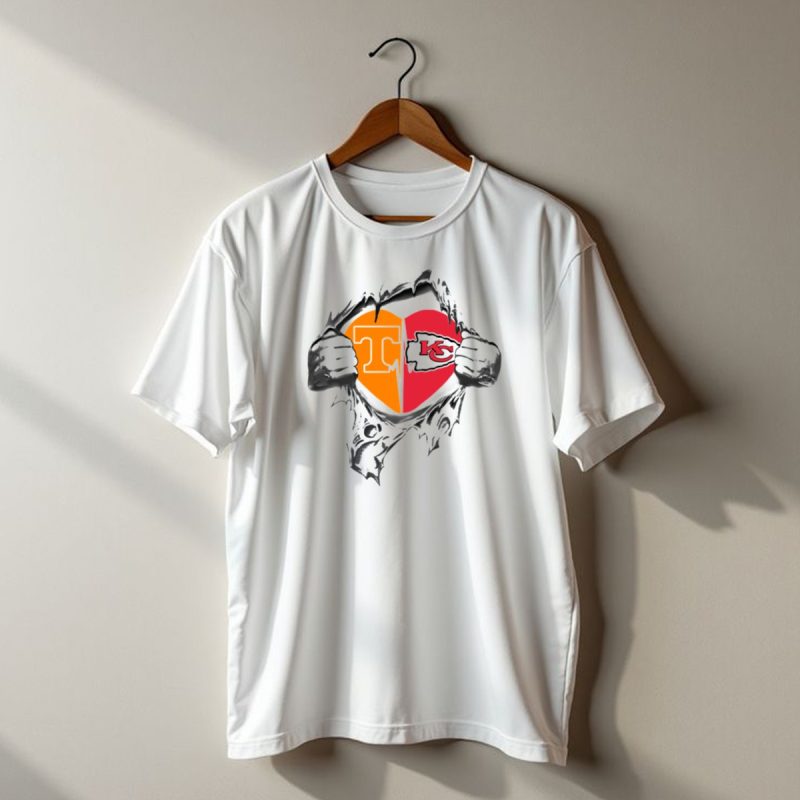 Tennessee Kansas City Heart Chiefs In My Heart T Shirt T Shirt 1 1