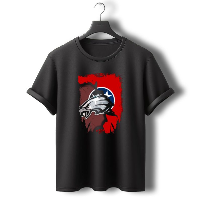 Tennessee Pride United With Eagles Emblem T Shirt T Shirt 0 1