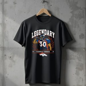 Terrell Davis   Denver Broncos Legendary T-Shirt