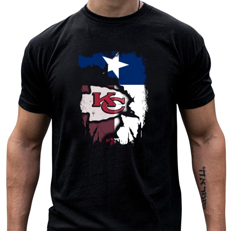 Texas Chiefs Star Flag Chiefs T Shirt T Shirt 1 1