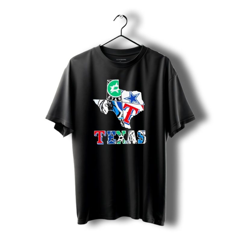 Texas Dallas Cowboys Stars Rangers Mavericks Sports Team T Shirt 1 T Shirt 1 1