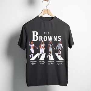 The Browns Road Cleveland Browns Signatures T-Shirt