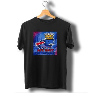 The Buffalo Bills 2024 Afc East Champions Corndoggylol Afc East Champions T-Shirt