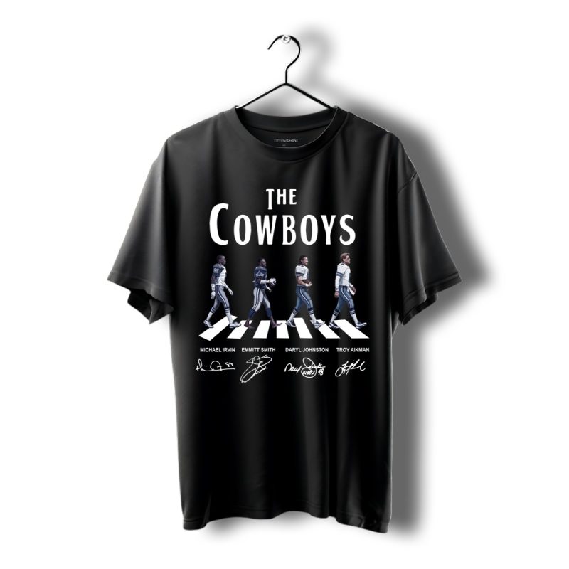 The Cowboys Abbey Road Dallas Cowboys Signatures Shirt T Shirt 1
