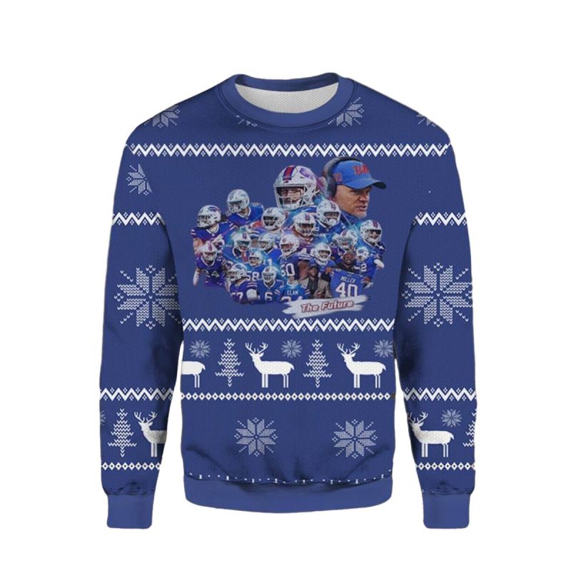 The Futre Of Buffalo Bills Ugly Sweater 1