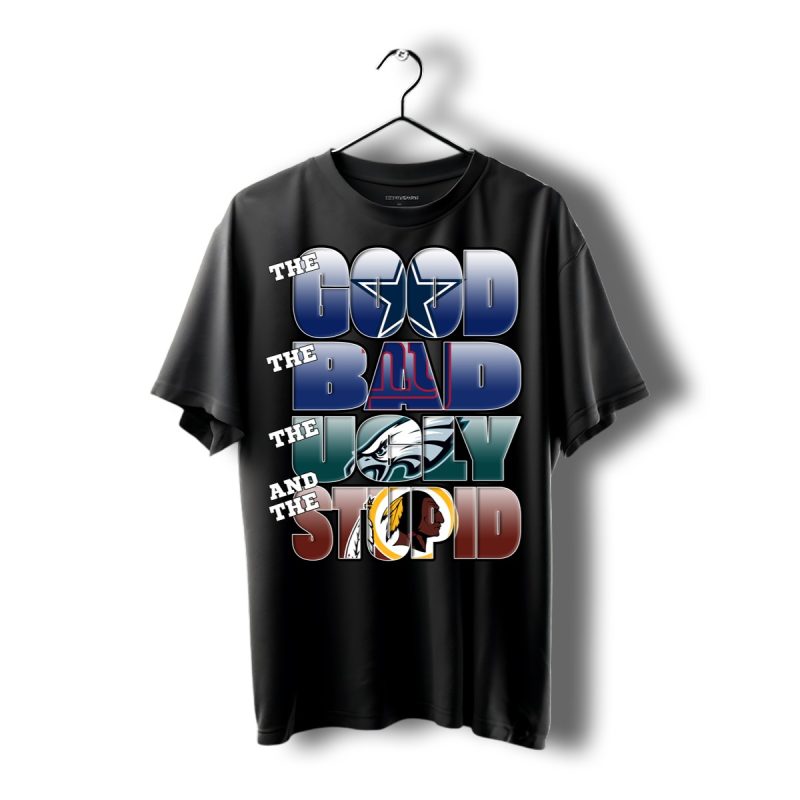 The Good Bad Ugly Stupid Mashup Dallas Cowboys Shirt T Shirt 1