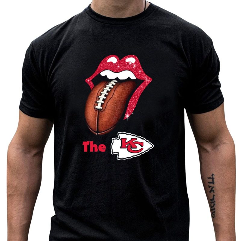 The Kc Chiefs Football Lips T Shirt T Shirt 1 1
