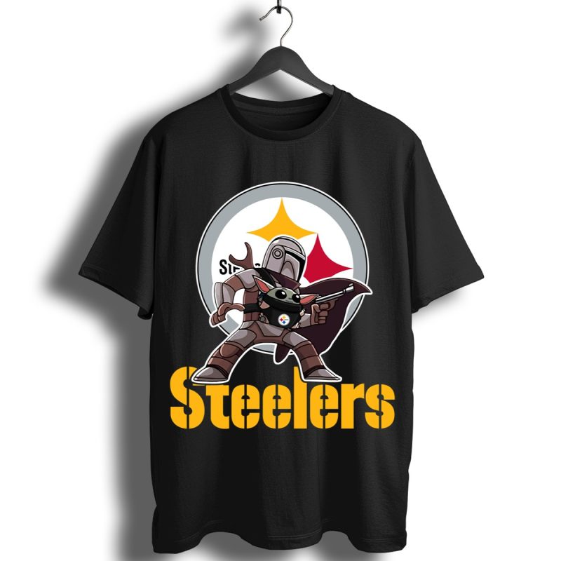 The Mandalorian Baby Yoda Pittsburgh Steelers Shirt T Shirt 1