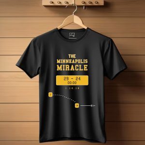 The Minneapolis Miracle   Minnesota Vikings T-Shirt