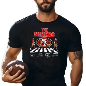 The Niners Football Signatures Abbey Road Shirt