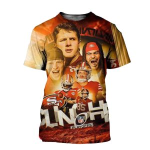 The San Francisco 49ers Are Officially In The Nfl Playoffs 2023 AOP T-Shirt