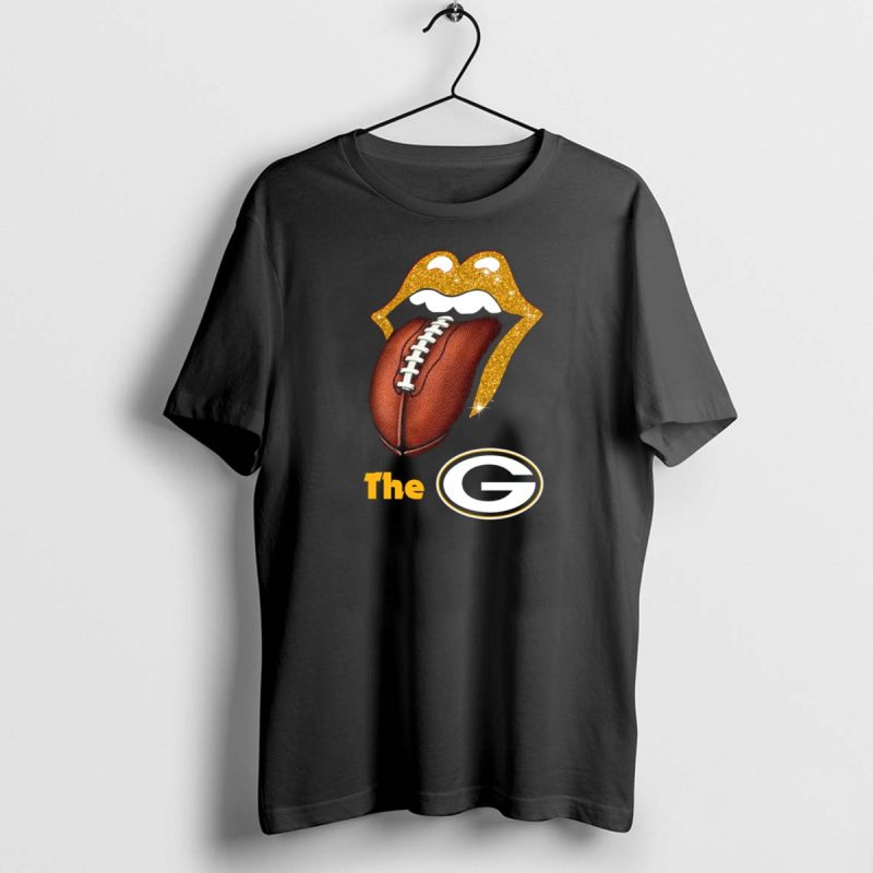 The Smile Packers Football Glitter T Shirt 1 1 T Shirt 1 1