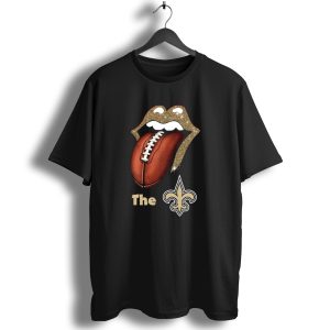 The Smile Saints Football Iconic Logo Fleur De Lis T Shirt