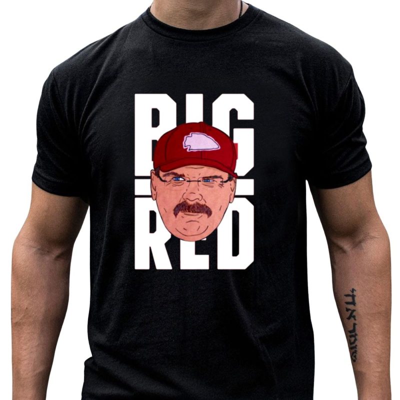 Thekyliewinfrey Andy Reid Big Red Face Illustration Chiefs Hat T Shirt T Shirt 1 1