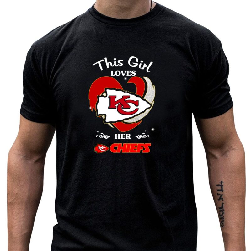 This Girl Loves Her Kansas City Chiefs T Shirt T Shirt 1 1