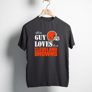 This Guy Loves His Cleveland Browns T-Shirt