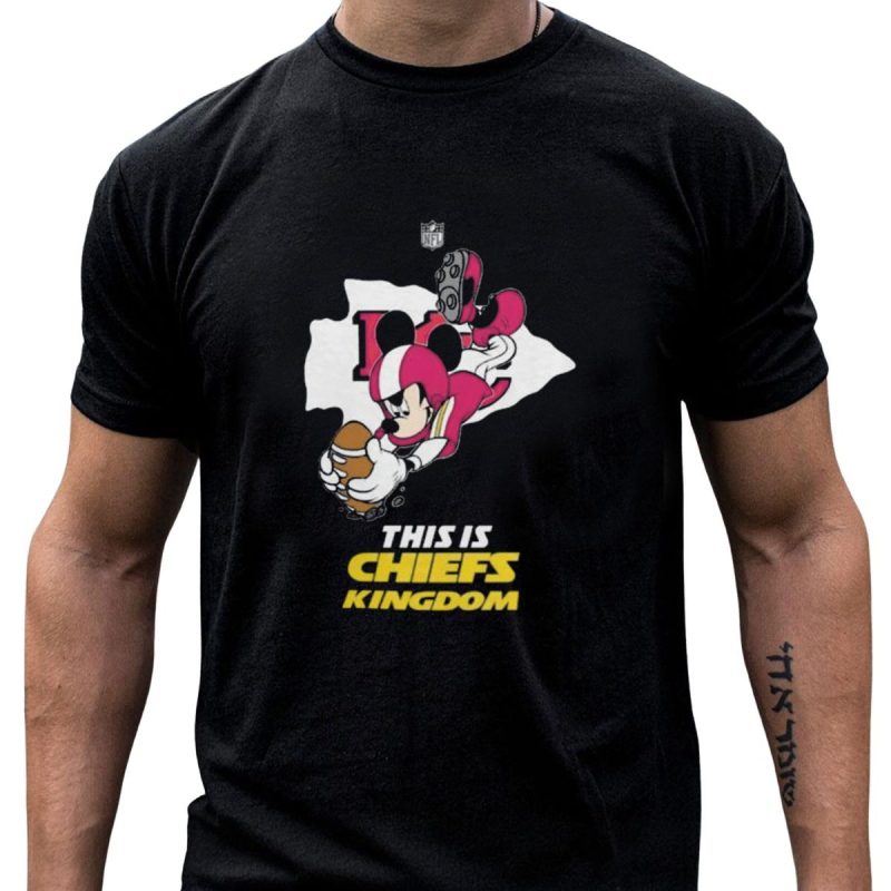 This Is Chiefs Kingdom Mickey Mouse Super Bowl Lviii Champions T Shirt T Shirt 1 1