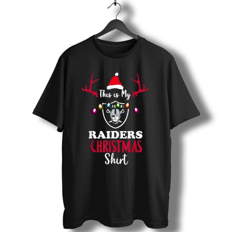 This Is My Raiders Christmas T Shirt 1 T Shirt 1