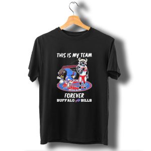This Is My Team Forever Buffalo Bills Mascots On T-Shirt