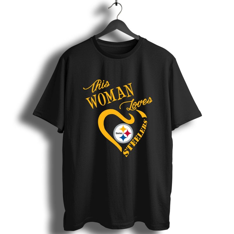 This Woman Loves Pittsburgh Steelers Shirt T Shirt 1