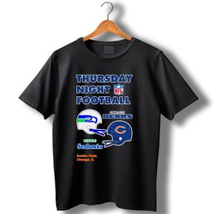 Thursday Night Football Nfl Chicago Bears Vs Seattle Seahawks Soldier Field Chicago Il T Shirt