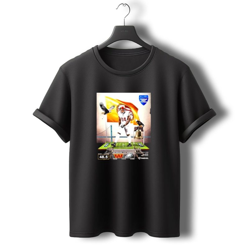 Thursday Night Football Washington Commanders Vs Eagles South Philly Showdown Fanduel T Shirt T Shirt 0 1