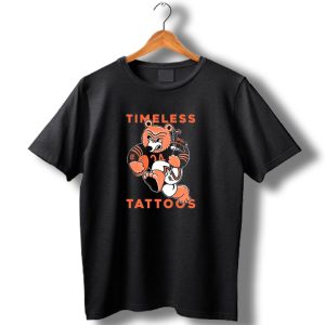 Timeless Tattoos Chicago Bears Football Bear T Shirt