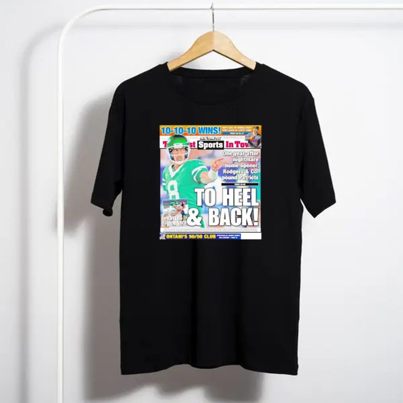 To Heel And Back One Year After Nightmare Home Opener Rodgers And Cokids T Shirt Fpound Patriots T Shirt T Shirt 1