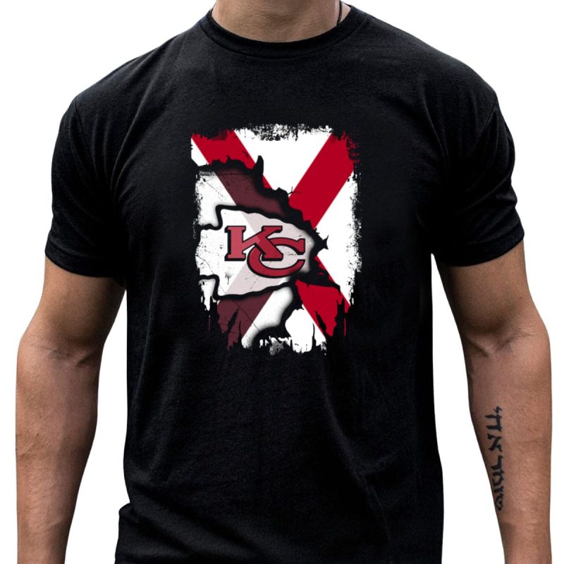 Together Alabama Kc Chiefs Fusion Fan T Shirt T Shirt 1 1