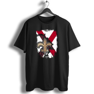 Together Alabama New Orleans Saints Fleur De Lis T Shirt