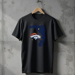 Together Alaska with Denver Broncos and Northern Stars T-Shirt
