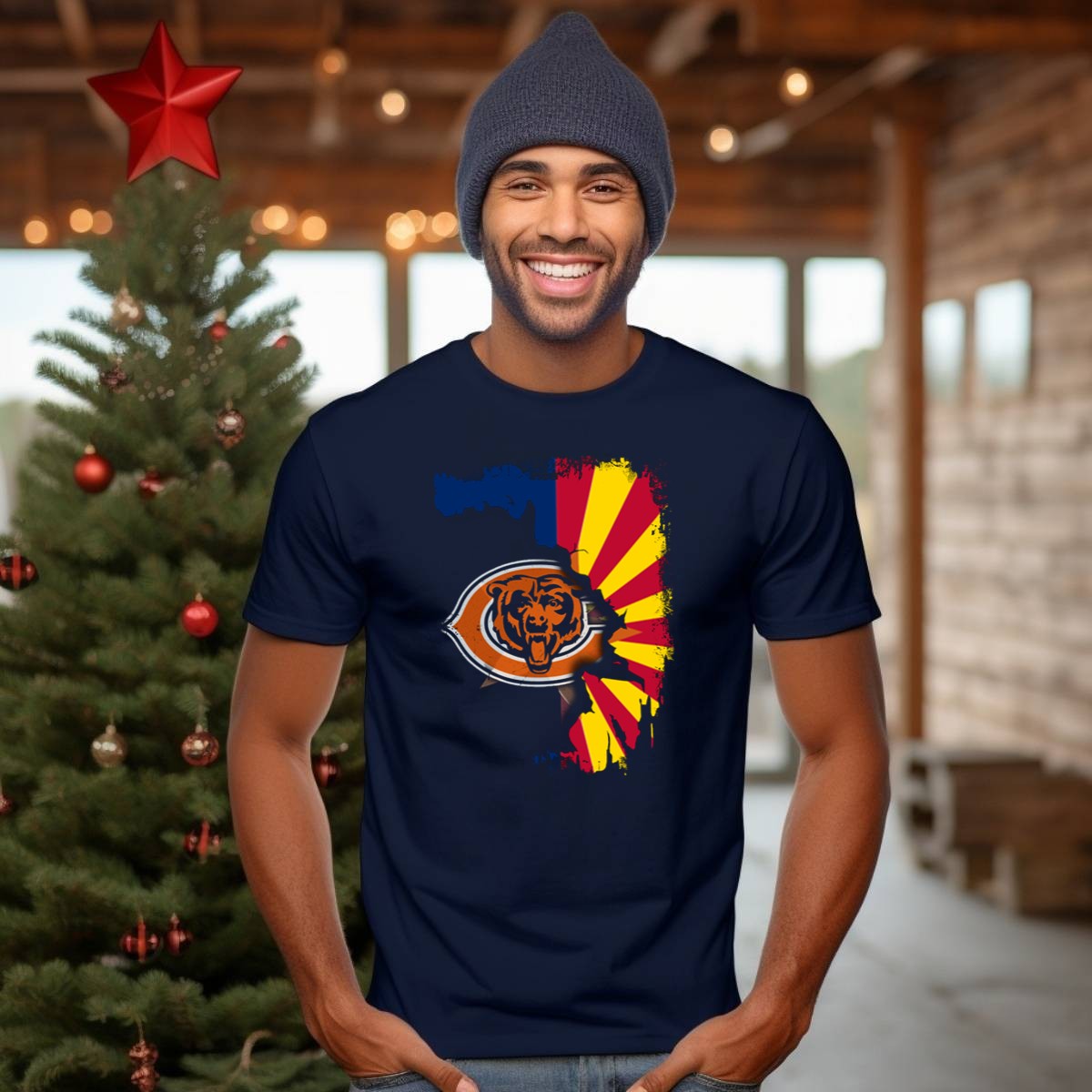 Together-Arizona-Chicago-Bears-T-Shirt-1_t-shirt-3_4