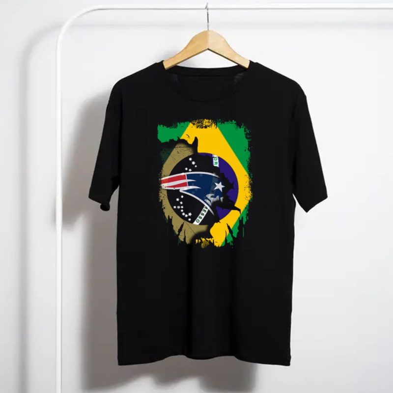 Together Brazil Patriots Flag Fusion T Shirt T Shirt 1
