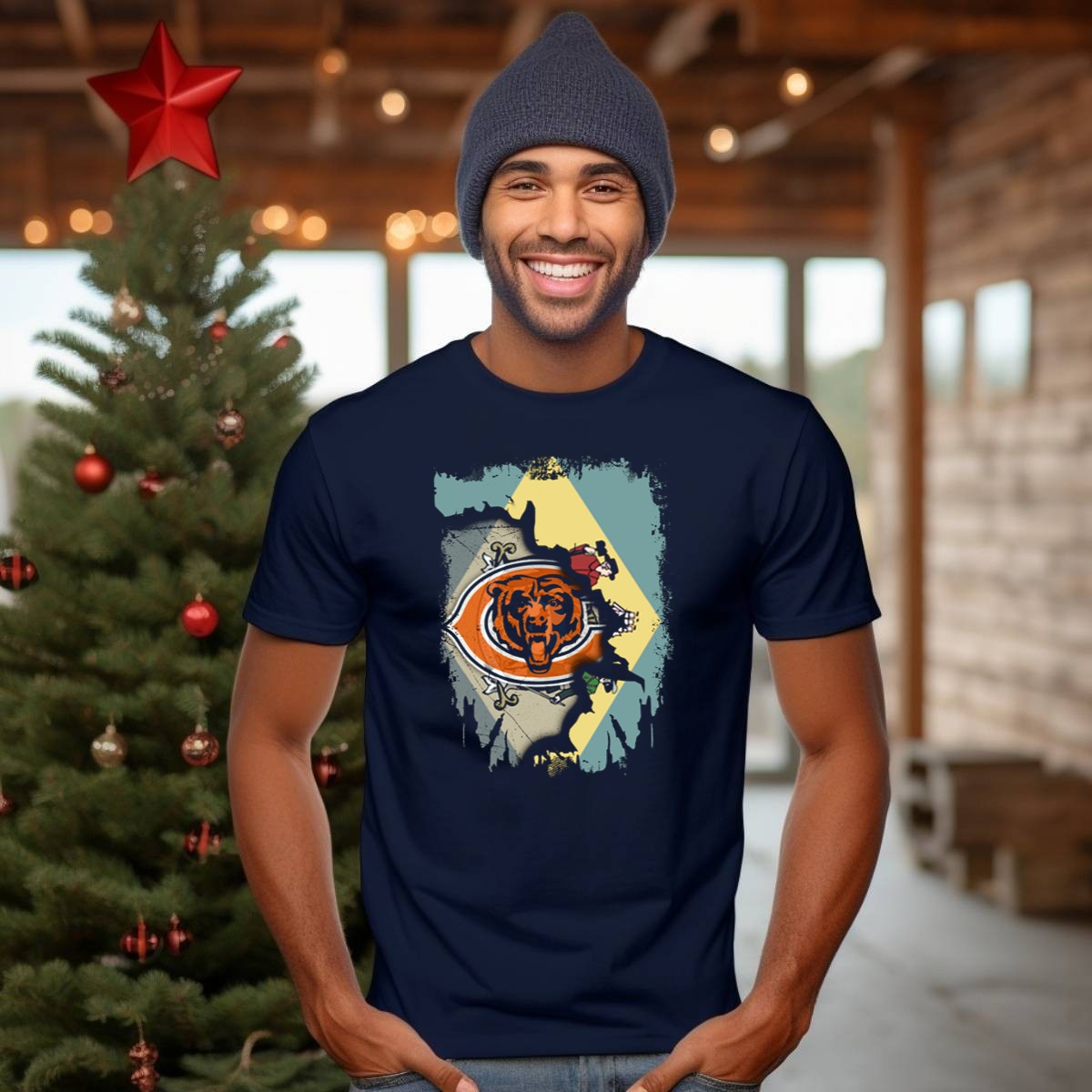 Together-Delaware-With-Chicago-Bears-Logo-And-State-Flag-Elements-T-Shirt-1_t-shirt-3_4
