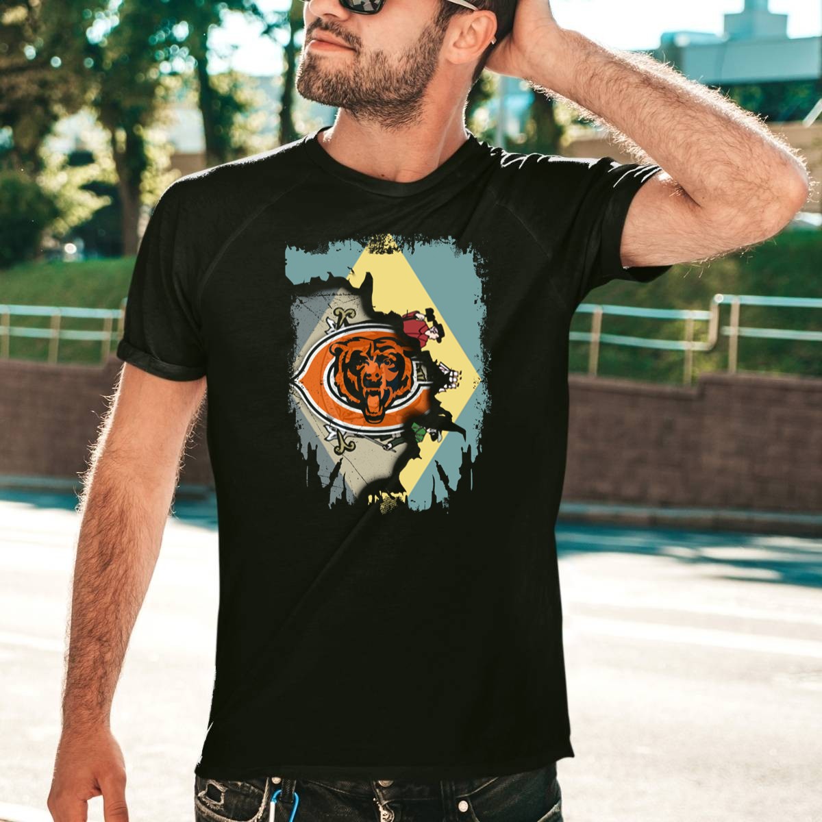 Together-Delaware-With-Chicago-Bears-Logo-And-State-Flag-Elements-T-Shirt-1_t-shirt-4_5