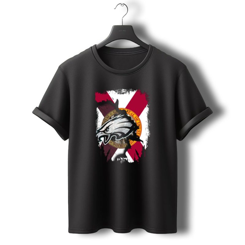 Together Florida Eagles Grant Peel Away Flag T Shirt T Shirt 0 1