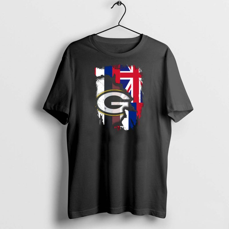 Together Hawaii With Packers G Logo Union Jack T Shirt 1 1 T Shirt 1 1