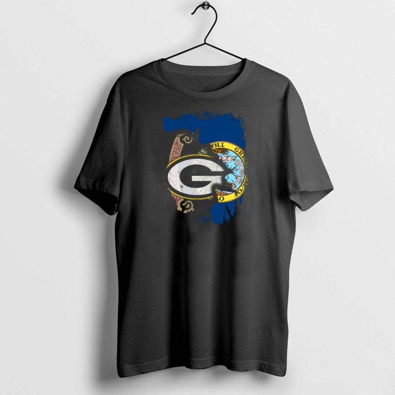 Together Idaho Green Bay Packers Fusion T Shirt 1 1 T Shirt 1 1